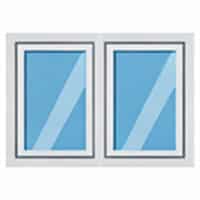 double pane window